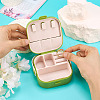 Square PU Leather & PP & Silicone Jewelry Set Box AJEW-TAC0014-13A-6