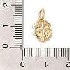 Brass Micro Pave Cubic Zirconia Pendants KK-Q001-12G-3