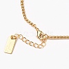 Brass Box Chain Bracelets BJEW-H537-04G-2