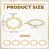 10Pcs Alloy Pendants FIND-LP0005-37-2