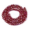 Electroplate Glass Beads Strands LS-EGLA-A044-P3mm-B02-3