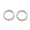 Non-Tarnish 304 Stainless Steel Open Jump Rings STAS-C040-01C-P-3