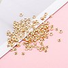 Brass Bead Cap X-KK-F824-029G-3