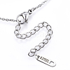 Non-Tarnish 304 Stainless Steel Pendant Necklaces NJEW-H439-07P-2