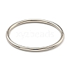 Non-Tarnish 202 Stainless Steel Hinged Plain Bangles BJEW-M317-05P-2