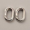 Alloy Spring Gate Rings FIND-WH0111-208P-2