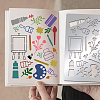 Stainless Steel Cutting Dies Stencils DIY-WH0289-037-5
