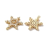 Brass Micro Pave Cubic Zirconia Pendants KK-H455-34G-2