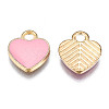 Alloy Enamel Charms ENAM-S121-041I-2