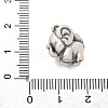 Fine Silver Vintage Elephant Charms STER-D300-06AS-3