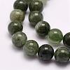 Natural Green Rutilated Quartz Beads Strands G-F509-01-10mm-3