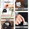 CREATCABIN Pocket Hug Token Long Distance Relationship Keepsake Keychain Making Kit DIY-CN0002-67J-5
