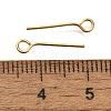 Brass Eye Pins KK-H502-02B-G-3