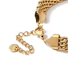 Brass Bracelet BJEW-C070-04G-4