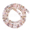 Electroplate Glass Beads Strands X-EGLA-B011-04A-02-2