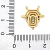 Brass Micro Pave Cubic Zirconia Pendants KK-K339-10A-03-3