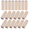 Unfinished Wood Drilled Short Pen Blanks WOOD-WH0064-09-1