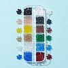 480Pcs 12 Colors Glass Beads Strands EGLA-FS0001-33-1