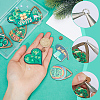 SUNNYCLUE Saint Patrick's Day DIY Earring Making Kit DIY-SC0024-06-3