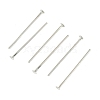 SHEGRACE Brass Flat Head Pins XGR0084P-32P-1