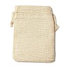 12Pcs 12 Styles Valentine's Day Printed Rectangle Burlap Cloth Packing Pouches ABAG-U006-02A-3