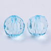 Transparent Acrylic Beads LS-TACR-Q257-10mm-V38-2