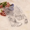 Bird & Mouse & Squirrel Silicone Stamps PW-WGF7CFD-01-5