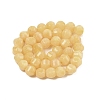 Natural White Jade Beads Strands G-N344-03J-3