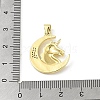 Brass Micro Pave Cubic Zirconia Pendants KK-E111-13G-3