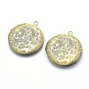 Brass Locket Pendants X-KK-F717-41AB-NR-1