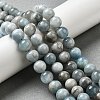 Natural Aquamarine Beads Strands LS-G-I349-A01-01F-5