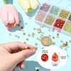 50G 10 Colors Transparent Acrylic Beads FIND-CJ0002-86-2