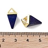 Natural Lapis Lazuli Pendants G-A222-02G-06-3