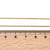 304 Stainless Steel Boston Chain Necklaces STAS-O053-16G-3
