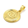 Brass Pendants KK-P263-14G-11-2