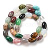 Natural & Synthesis Mixed Gemstone Beads Strands G-B106-B28-01-3