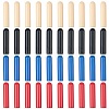 40Pcs 4 Colors Alloy Cord End FIND-GF0008-47A-1