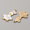 Alloy Enamel Pendants ENAM-CJC0015-15D-2