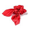 Rabbit Ear Polyester Elastic Hair Accessories OHAR-PW0007-14L-2