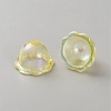 UV Plating Acrylic Bead Caps OACR-CJC0008-09F-2
