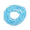 Electroplate Glass Beads Strands EGLA-A044-T2mm-A08-3