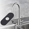 Oval Stainless Steel Faucet Hole Covers STAS-WH20001-18F-EB-6
