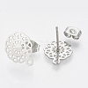 304 Stainless Steel Stud Earring Findings STAS-S079-36B-2