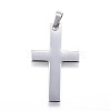 304 Stainless Steel Pendants STAS-TAG0001-01P-1