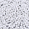 Frosted Colours Glass Beads SEED-S040-03A-10-3