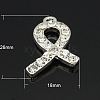 Alloy Rhinestone Pendants ALRI-H296-N-1