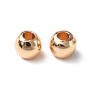 Rack Plating Brass Beads KK-E070-01A-G-2