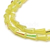 Baking Painted Glass Beads Strands DGLA-D001-03I-3