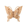 Hollow Butterfly Shape Plastic Large Claw Hair Clips PW-WG59392-04-1