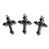 Zinc Alloy Micro Pave Cubic Zirconia Pendants PW-WG99376-01-1